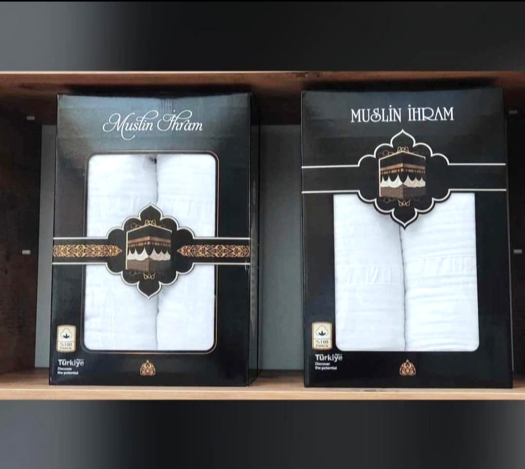 Umrah Muslin Ihram 100% Cotton