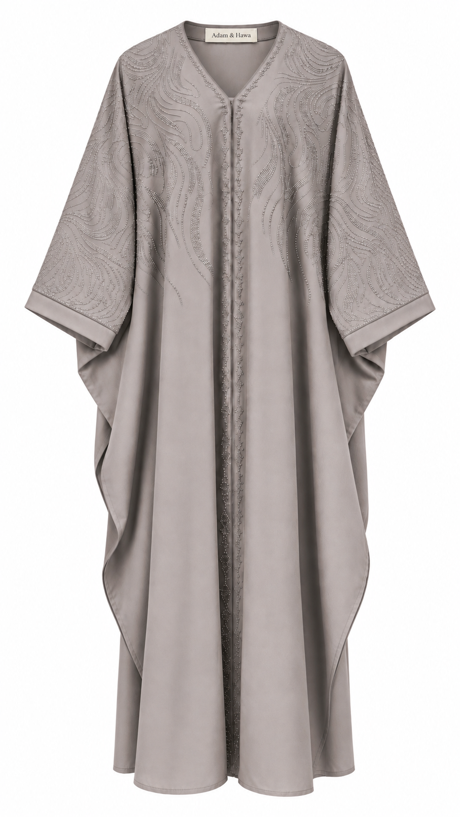 Butterfly Abaya crystal detailing