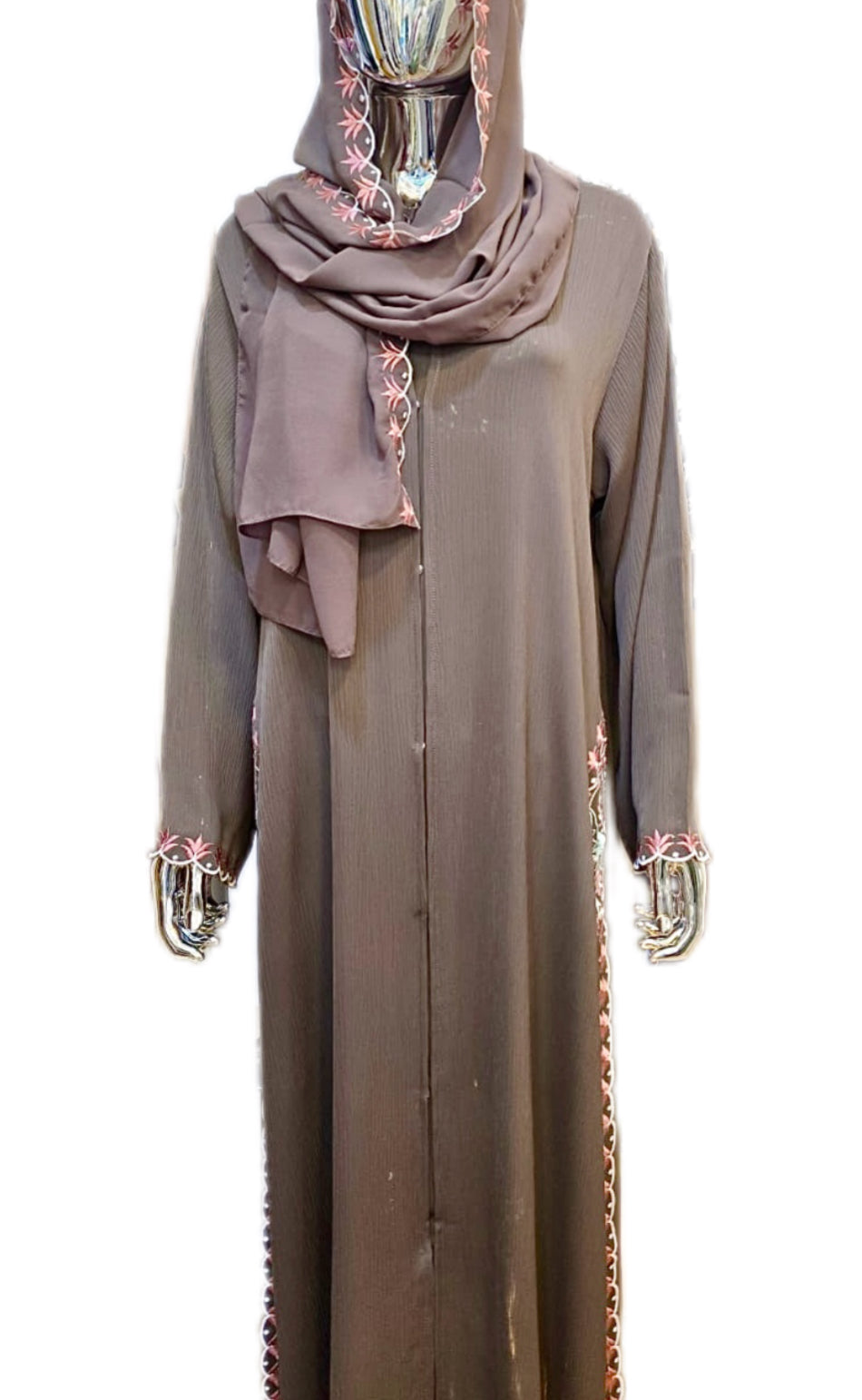 Bloom Abaya (Mocha)