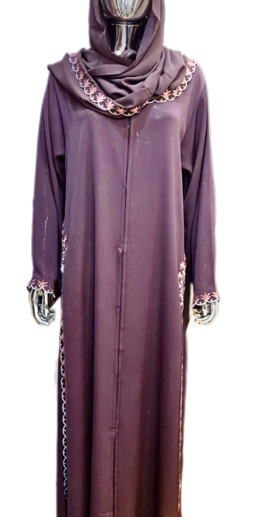 Bloom Abaya (Purple)