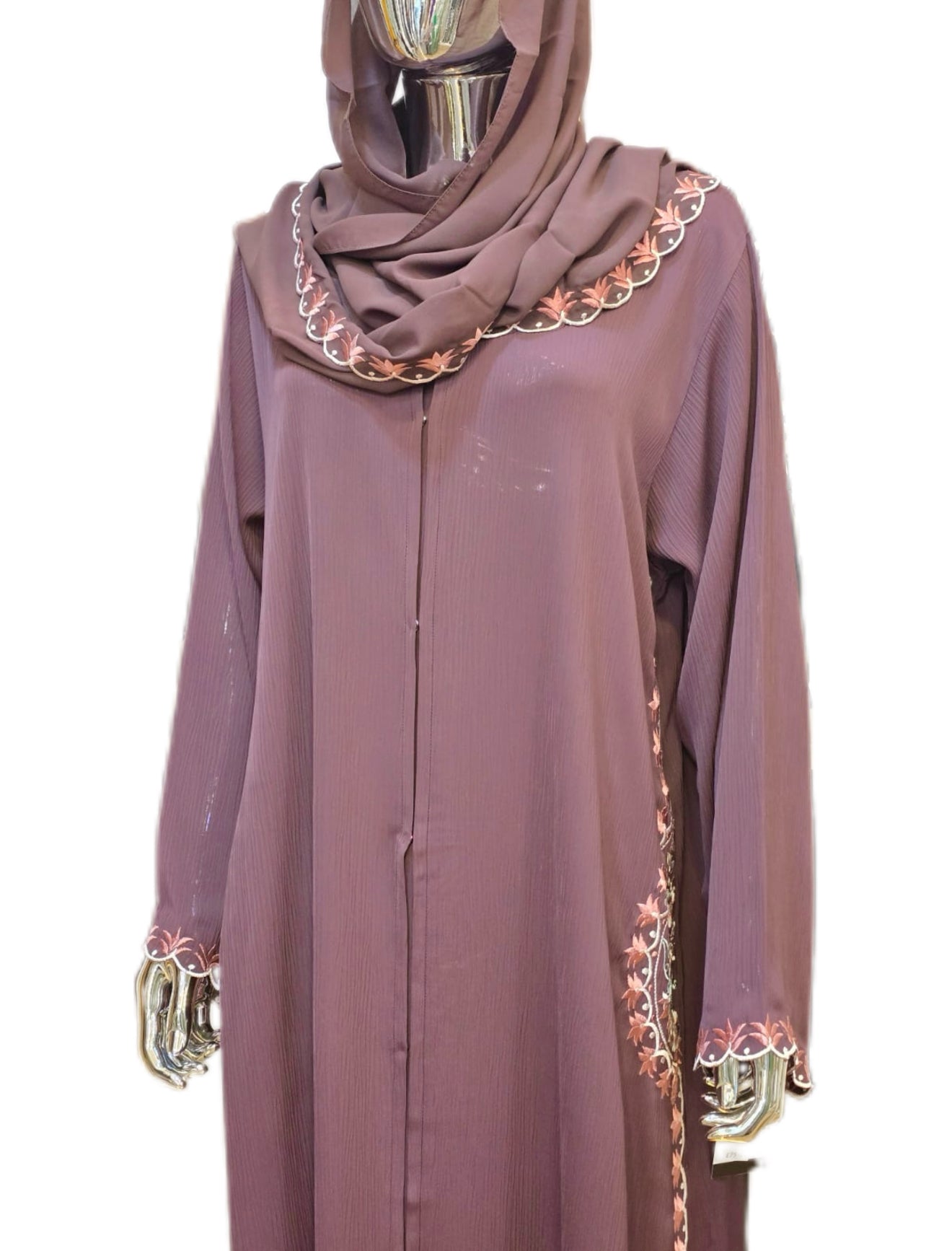Bloom Abaya (Purple)