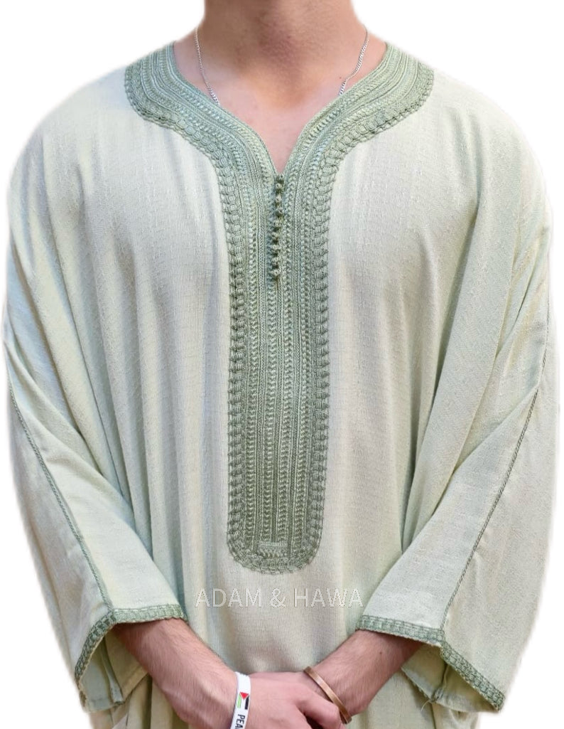 Premium Moroccan Jubbah Thobe