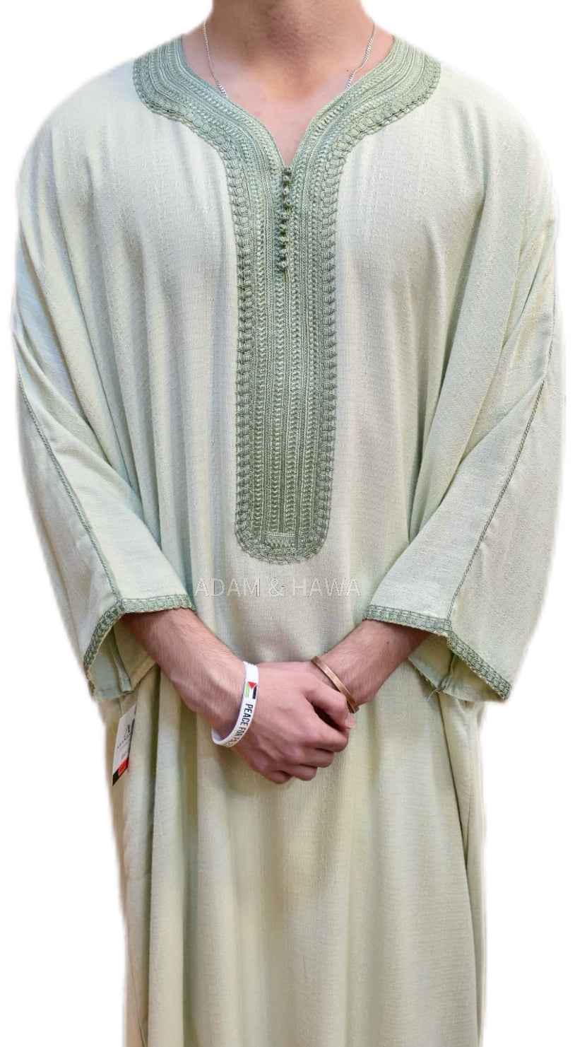 Premium Moroccan Jubbah Thobe