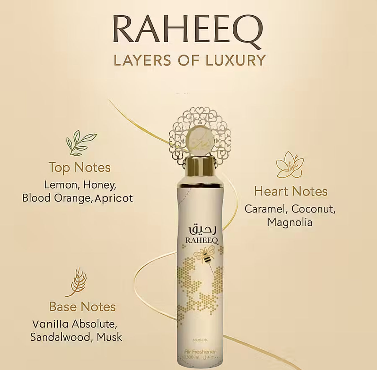 Raheeq Air Freshener Arabian Oud