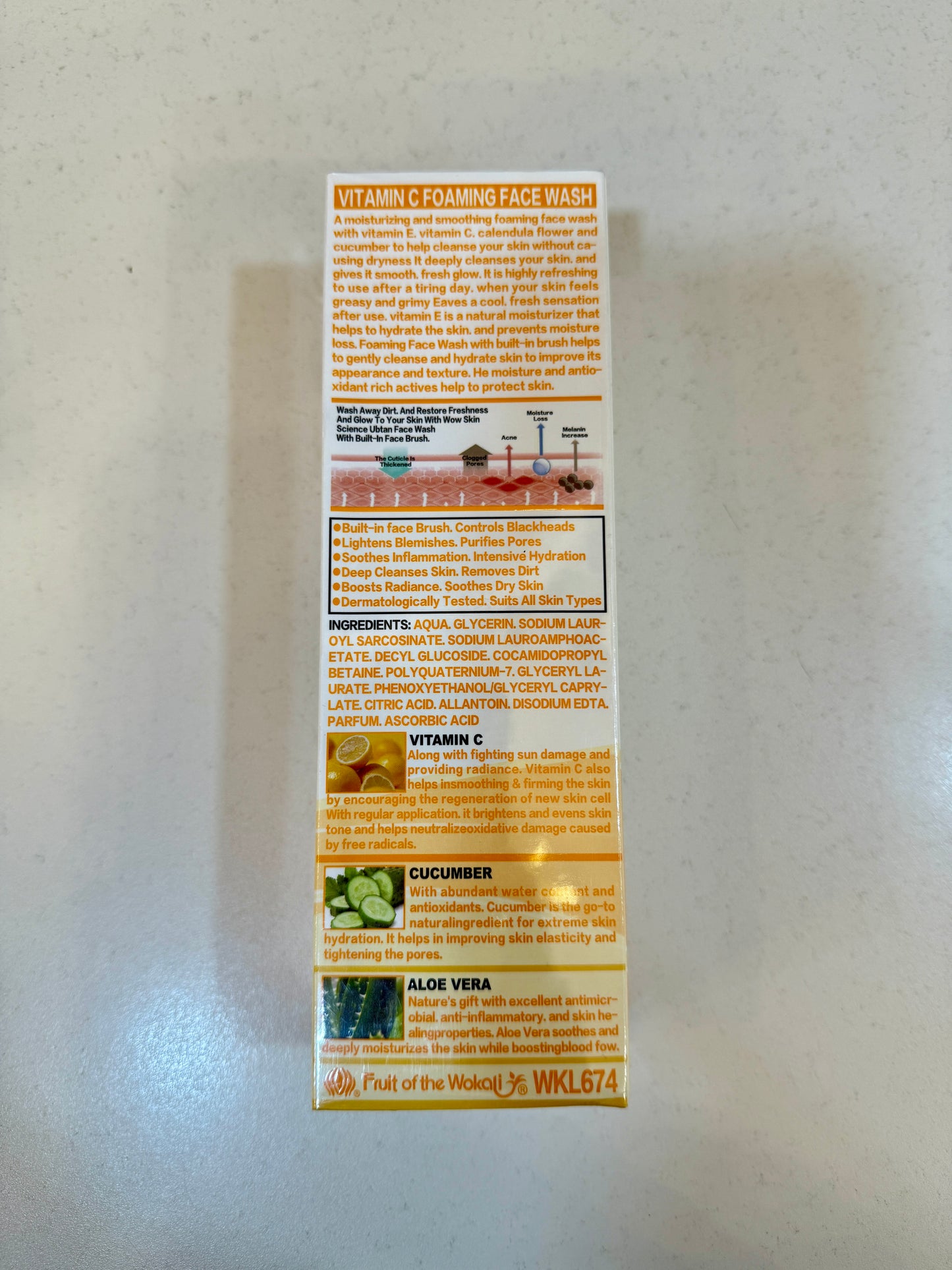 Hydrolyzed Milk Collagen Face Wash