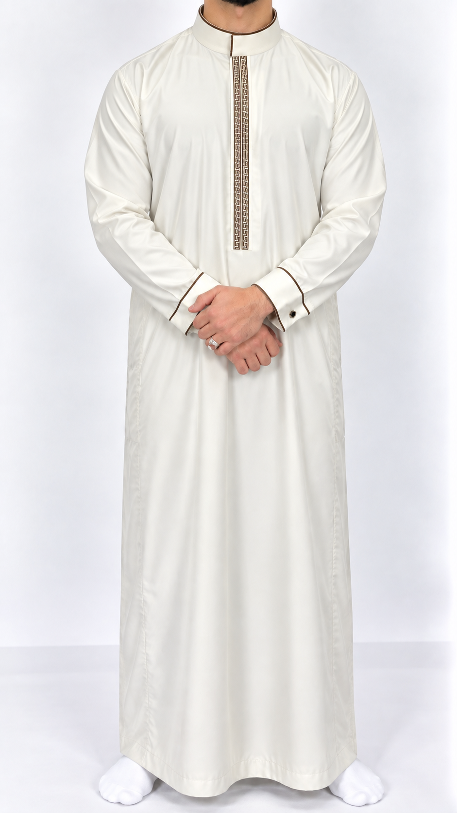 Saudi Embroidered Thobe