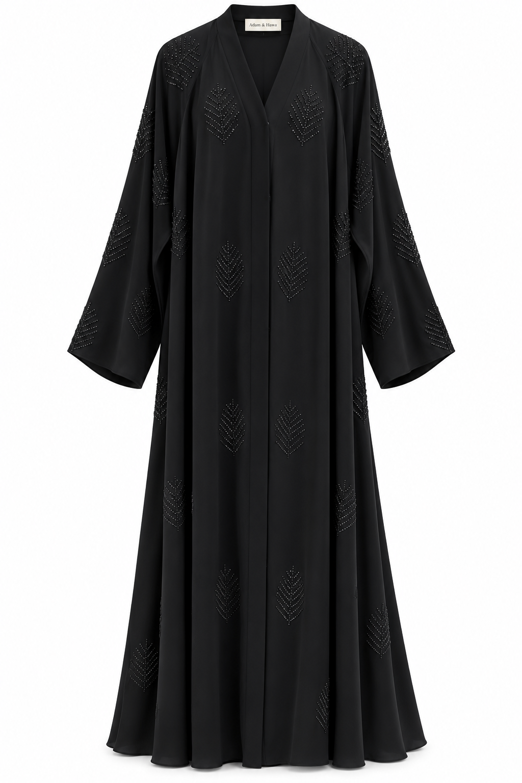Beaded print Abaya