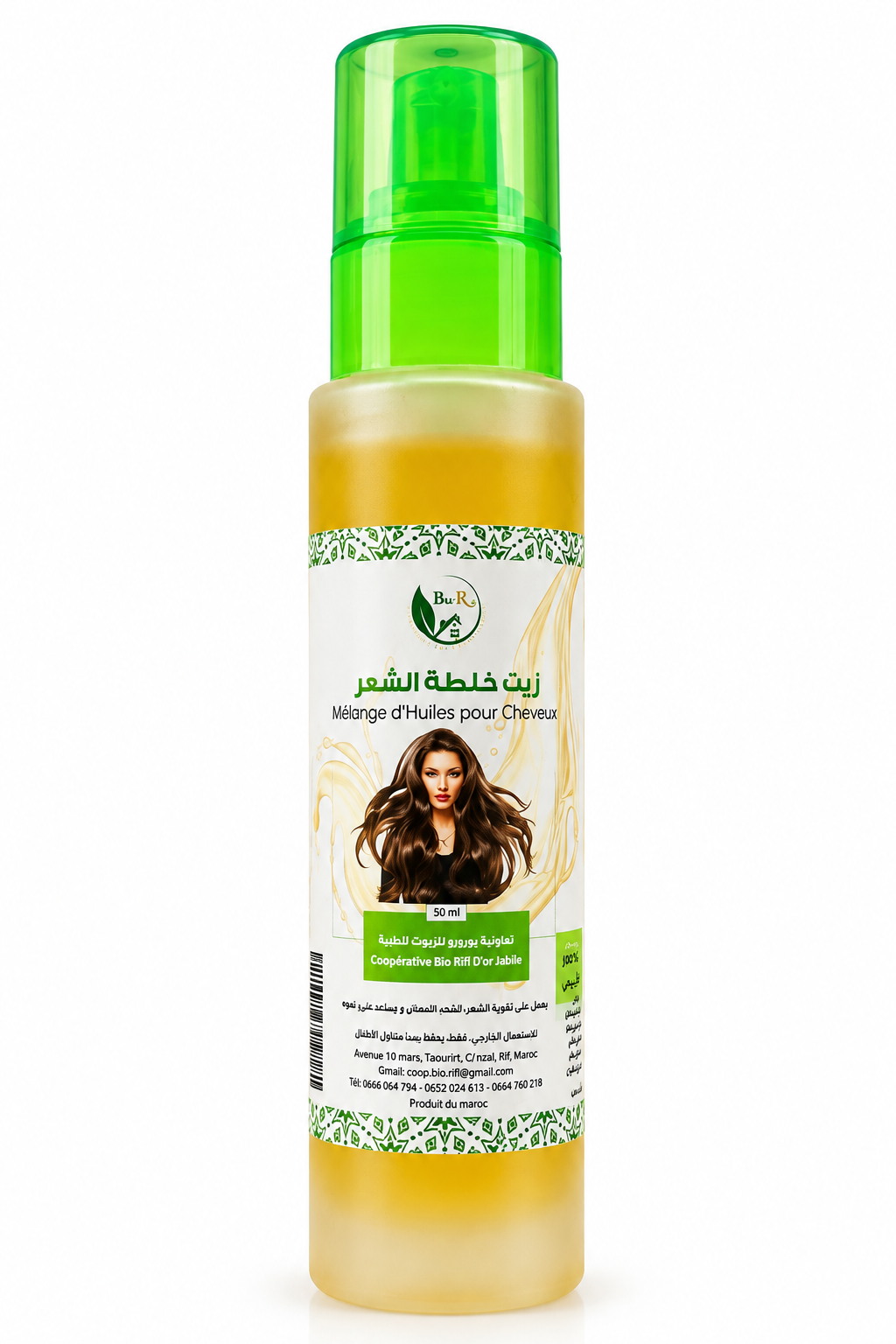 Hair growth oil blend