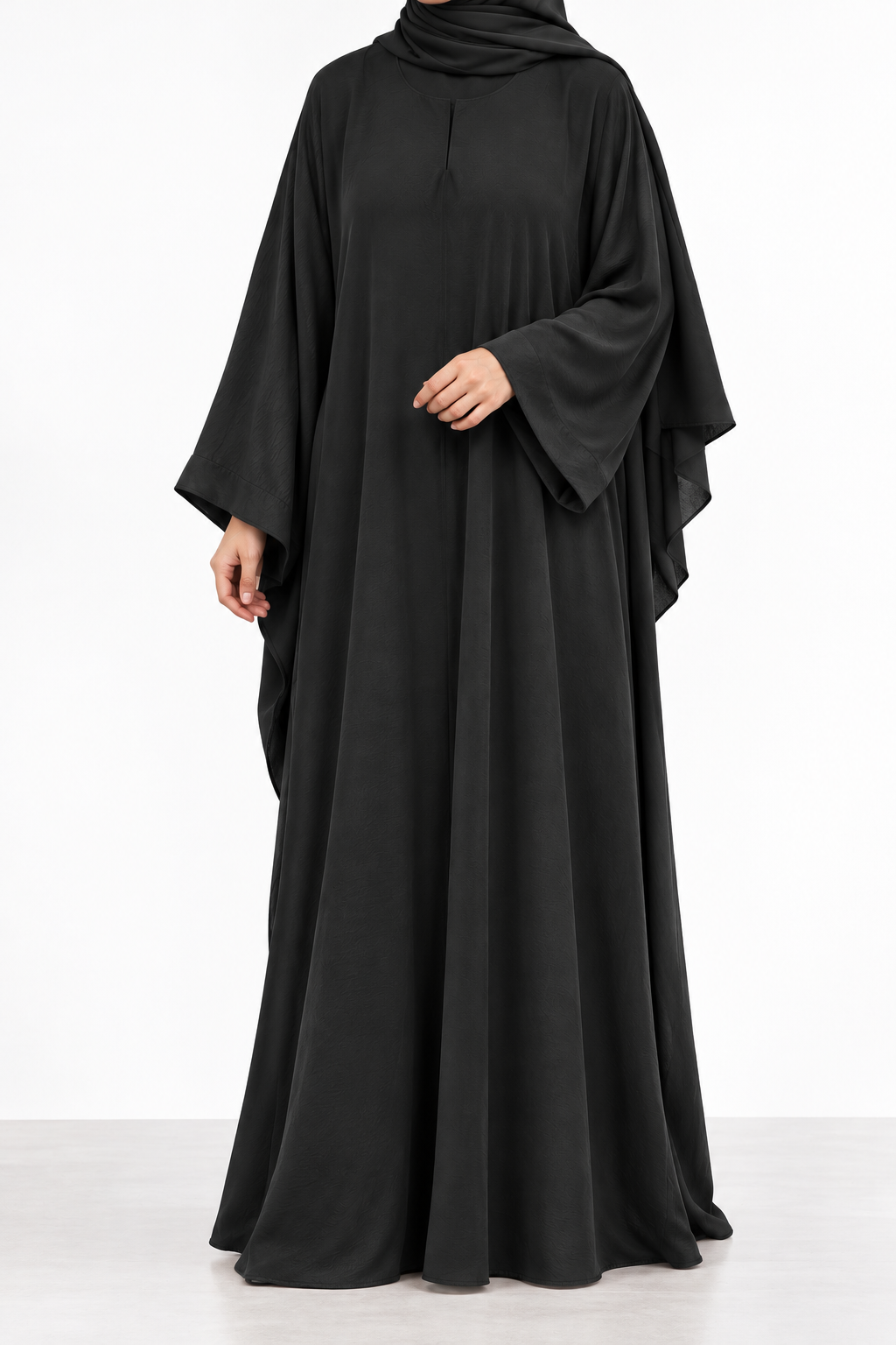 Closed Abaya Batwing style