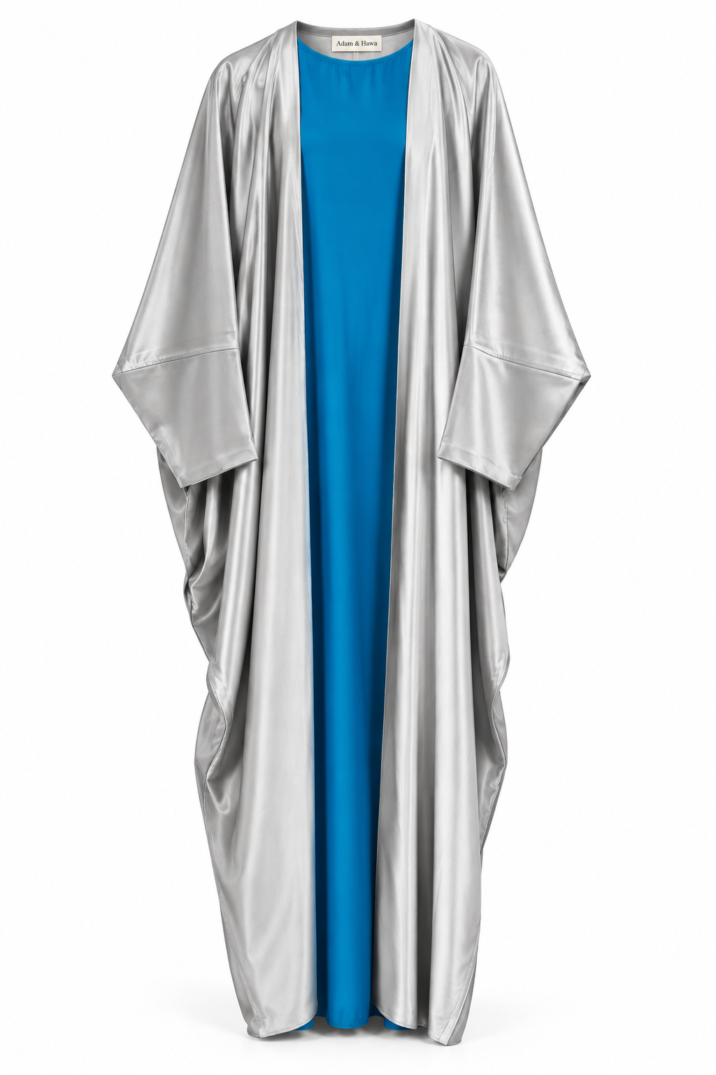 Two tone butterfly Abaya set