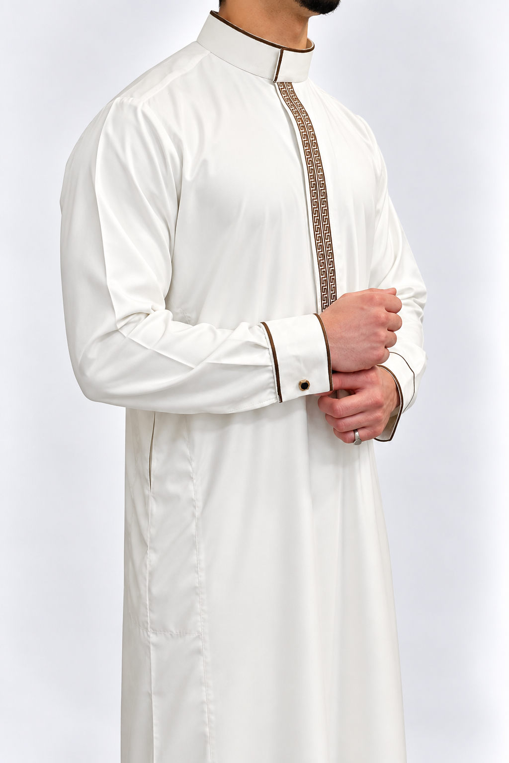 Saudi Embroidered Thobe