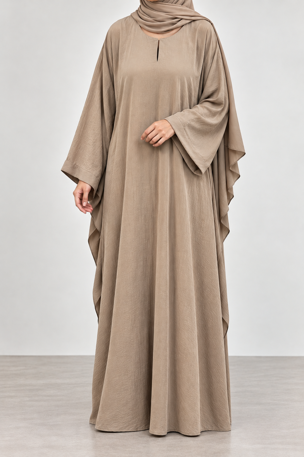 Closed Abaya Batwing style