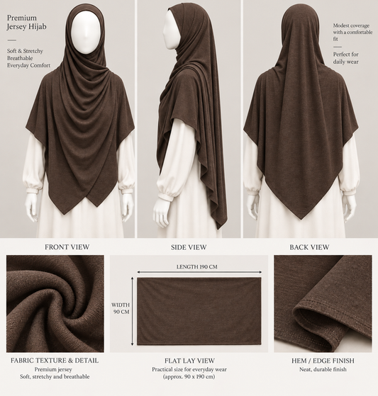 Premium Jersey Hijab