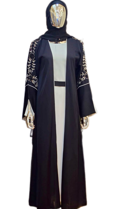 Emira rose Abaya (Black)