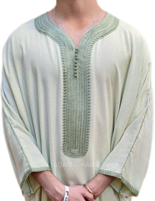 Premium Moroccan Jubbah Thobe