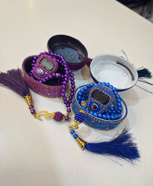 Electronic Tasbeeh Counter - Blue