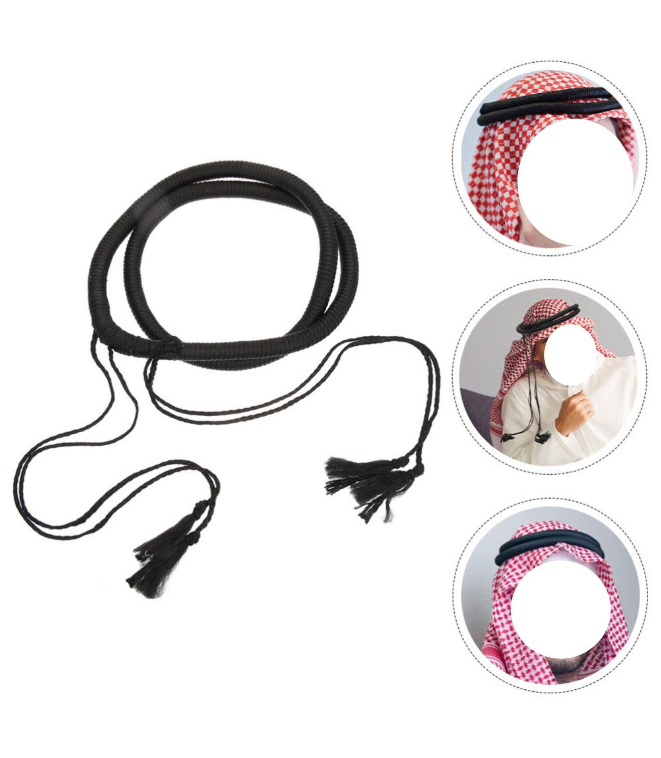 Arab Shemagh Head Ring (Agal)