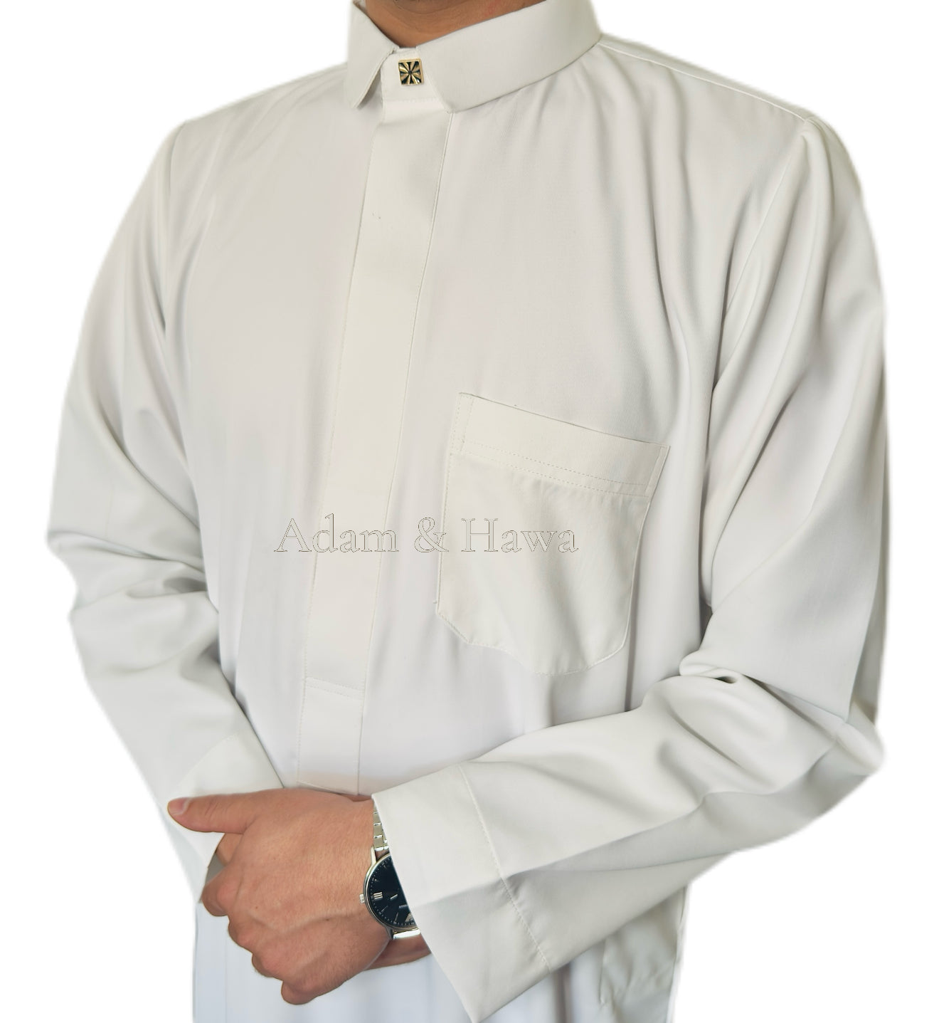 Mirqab Qatari-Style Thobe