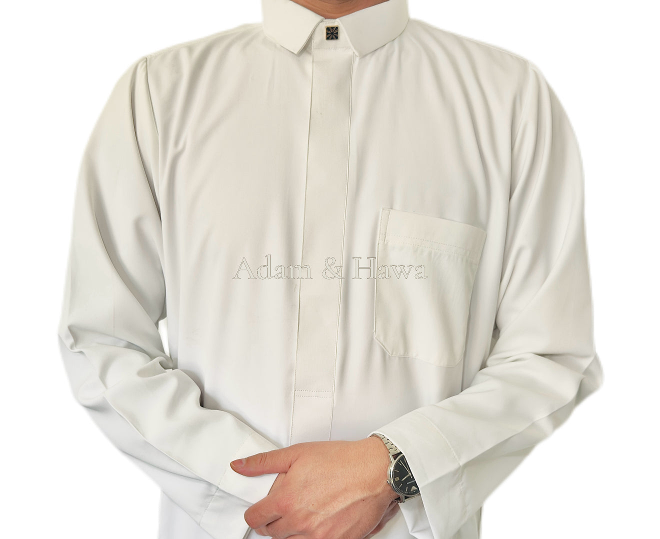 Mirqab Qatari-Style Thobe