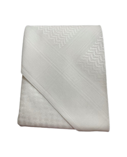 Keffiyeh Scarf (White)