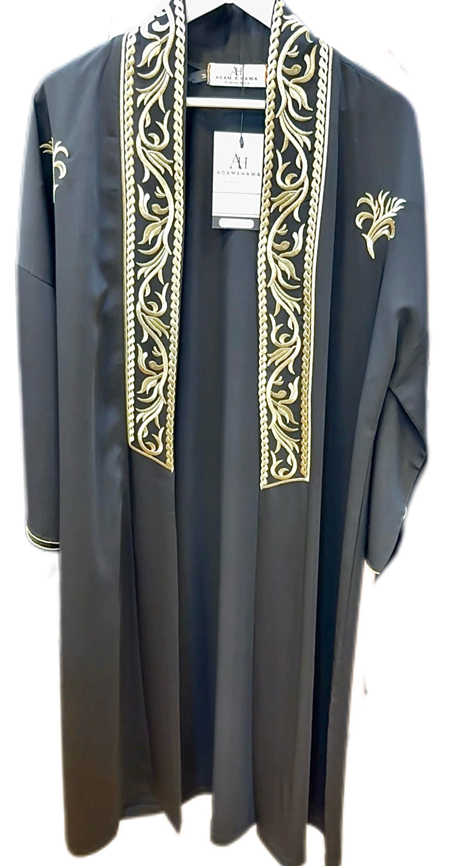 Embroidered Modest Jacket (Back)