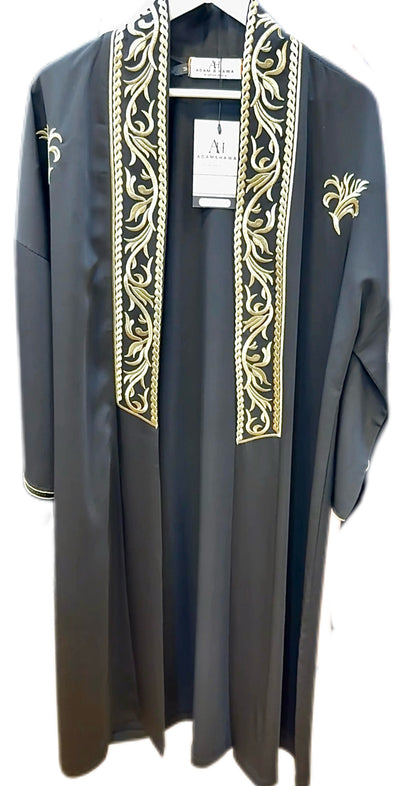 Embroidered Modest Jacket (Back)