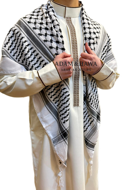 Palestinian Keffiyeh Shemagh Scarf