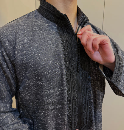 Moroccan Kaftan with collar