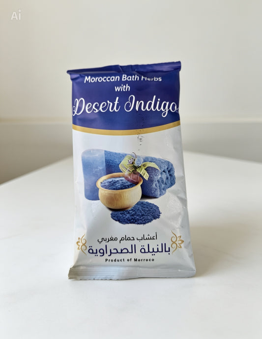 Moroccan bath herbs - Blue indigo