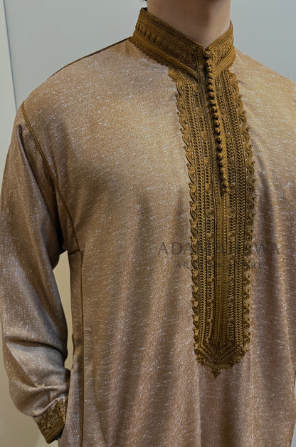Moroccan Kaftan with collar
