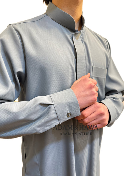 Saudi Signature Jacquard Thobe