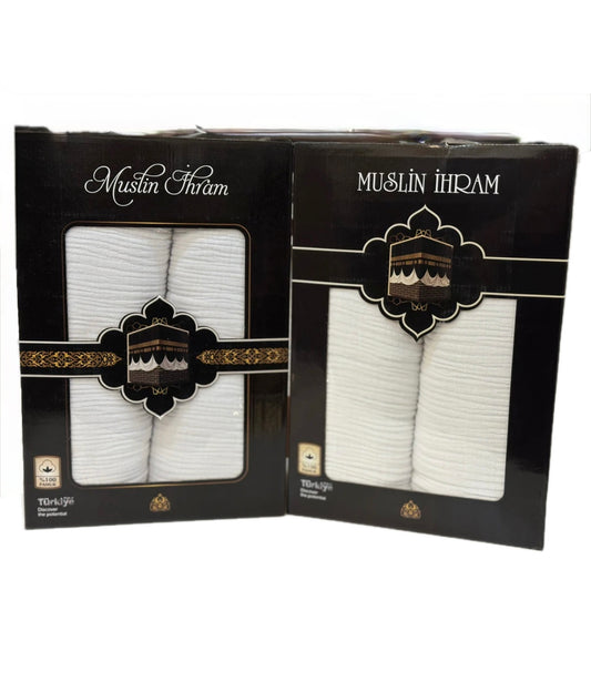 Umrah Muslin Ihram 100% Cotton
