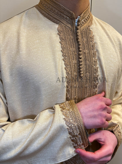 Moroccan Kaftan with collar