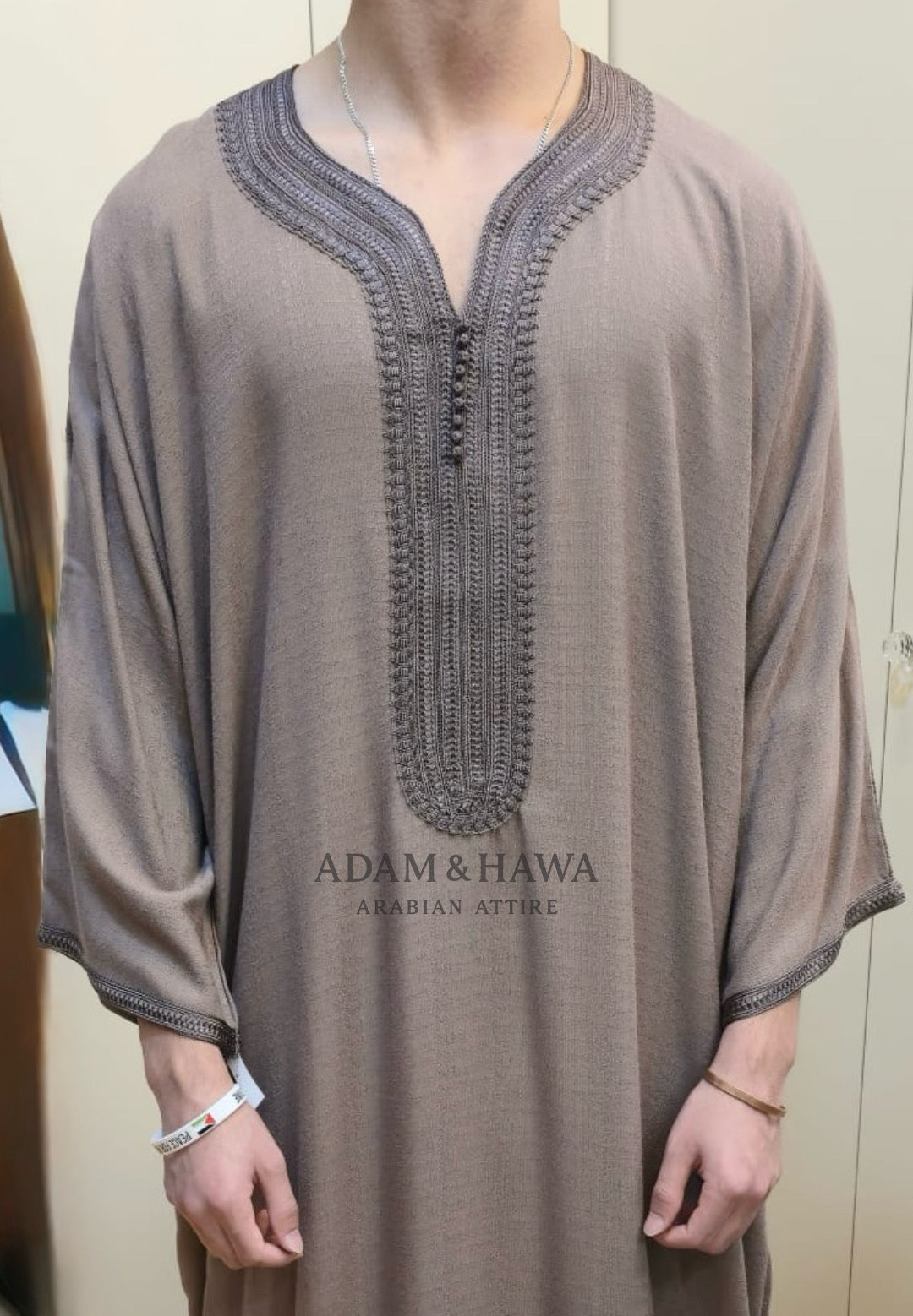 Premium Linen Collection - Traditional Moroccan Thobe