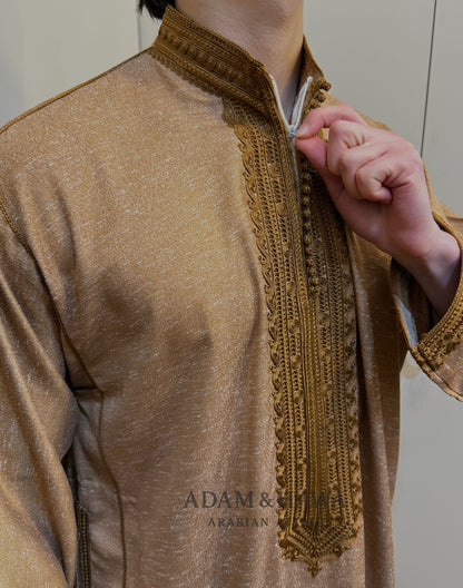 Moroccan Kaftan with collar