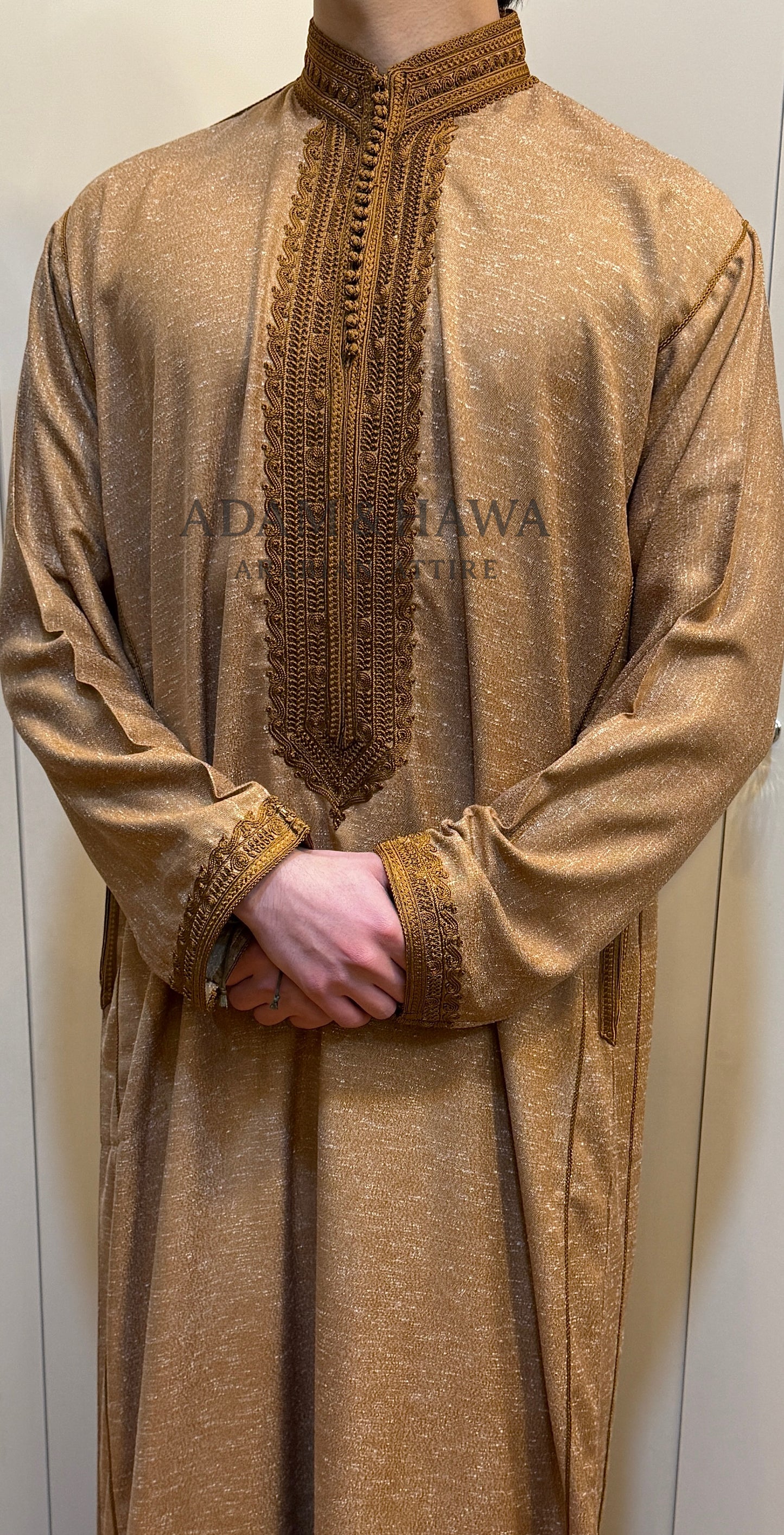 Moroccan Kaftan with collar