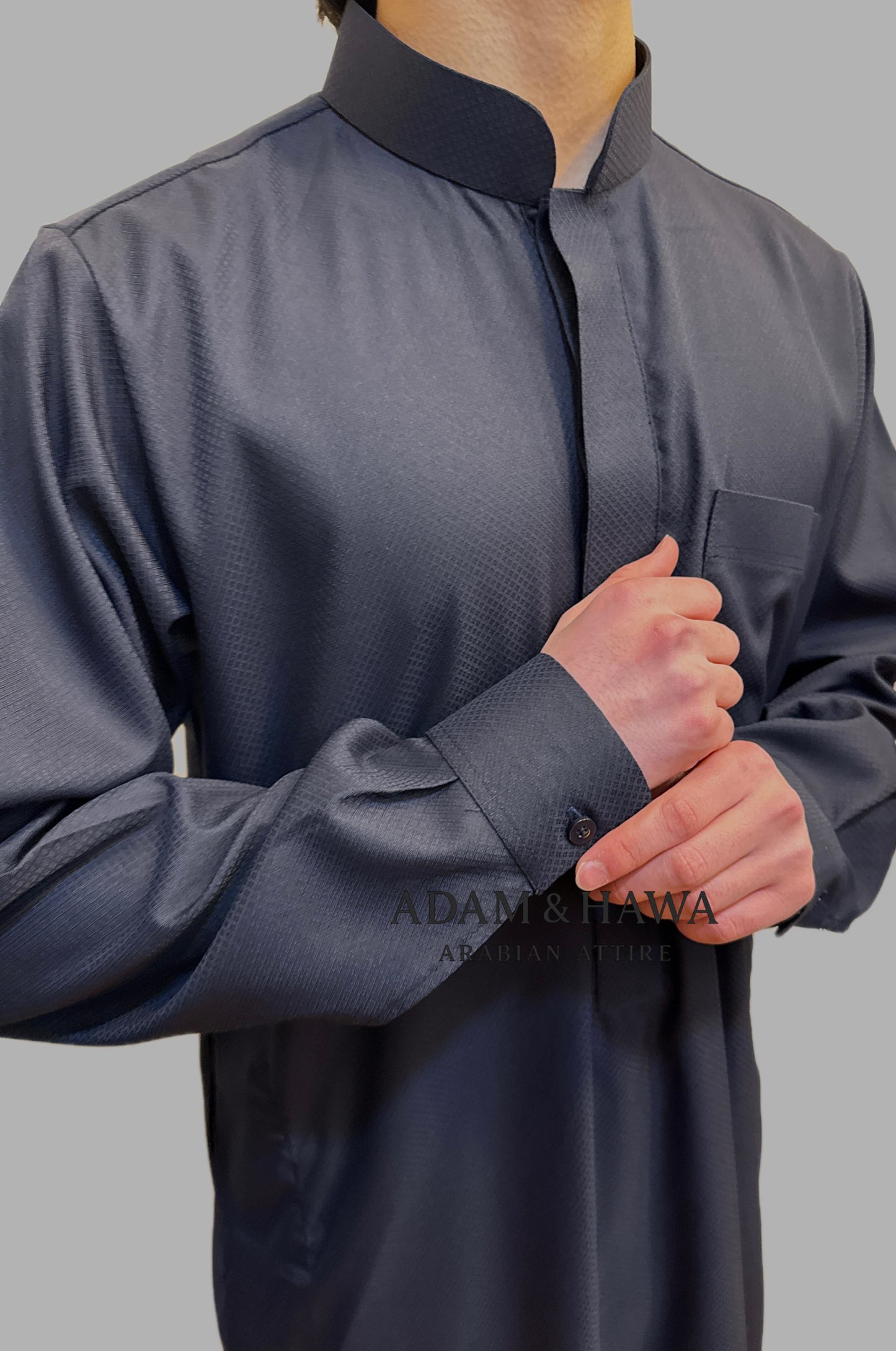 Saudi Signature Jacquard Thobe