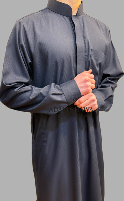 Saudi Signature Jacquard Thobe