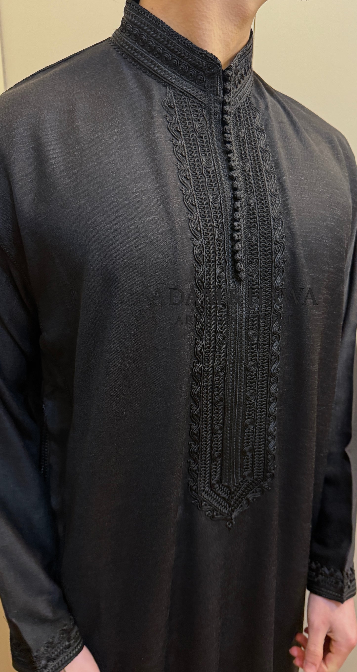 Moroccan Kaftan with collar