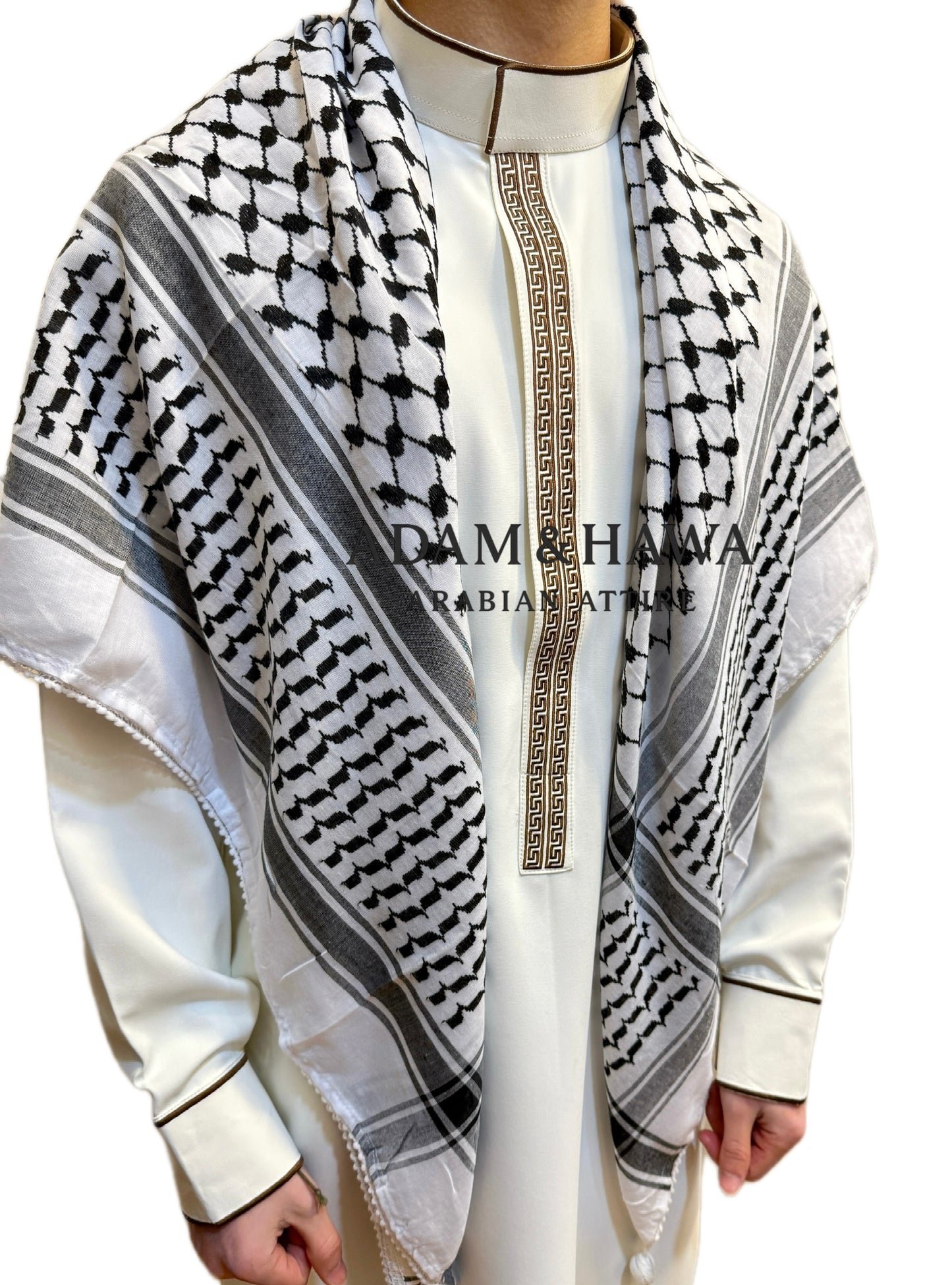 Palestinian Keffiyeh Shemagh Scarf