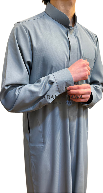 Saudi Signature Jacquard Thobe