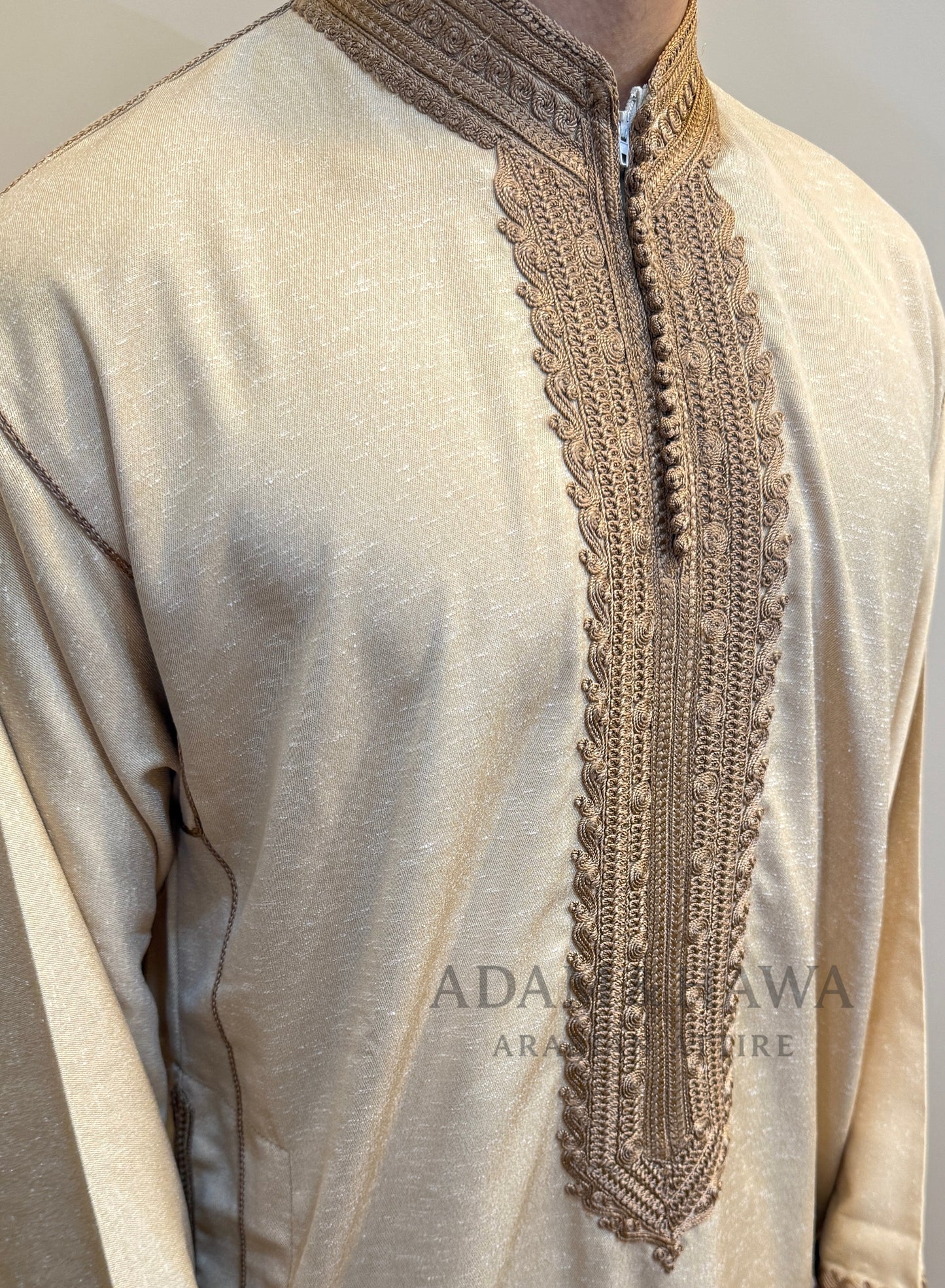 Moroccan Kaftan with collar