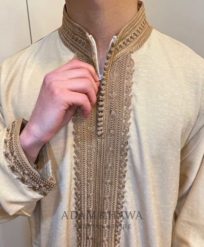 Moroccan Kaftan with collar