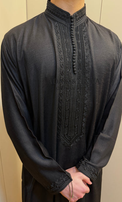 Moroccan Kaftan with collar