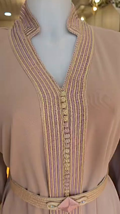 Zahra Blush Kaftan